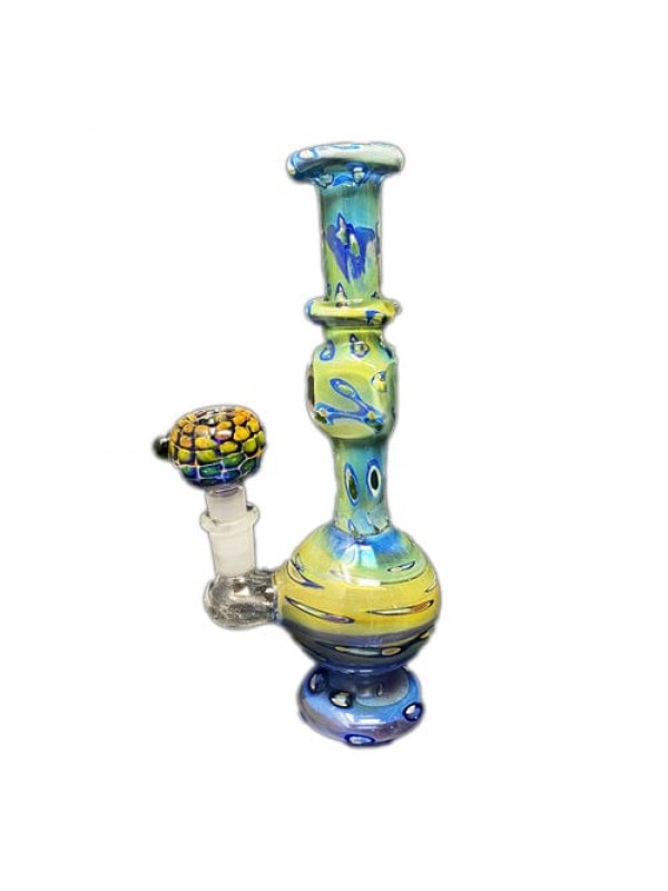 8.5" Heady Handmade Vase Glass Bong