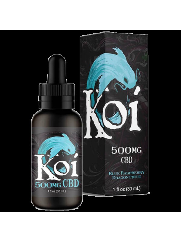 Blue Raspberry Dragon Fruit 30ml CBD Vape Juice - Koi