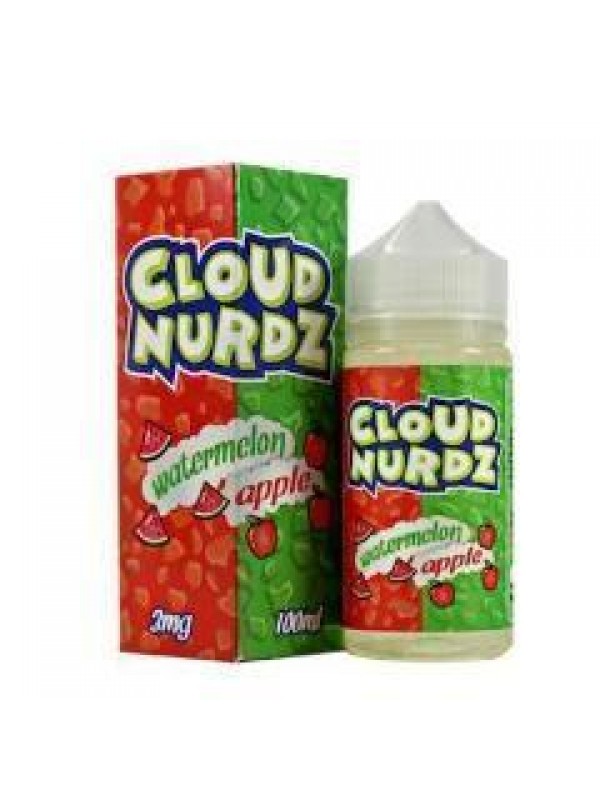 Cloud Nurdz Watermelon Apple 100ml Vape Juice