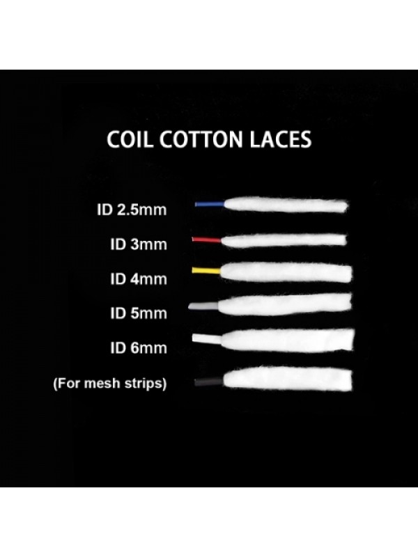 Steam Crave Shoelace Cotton (10x Pack)