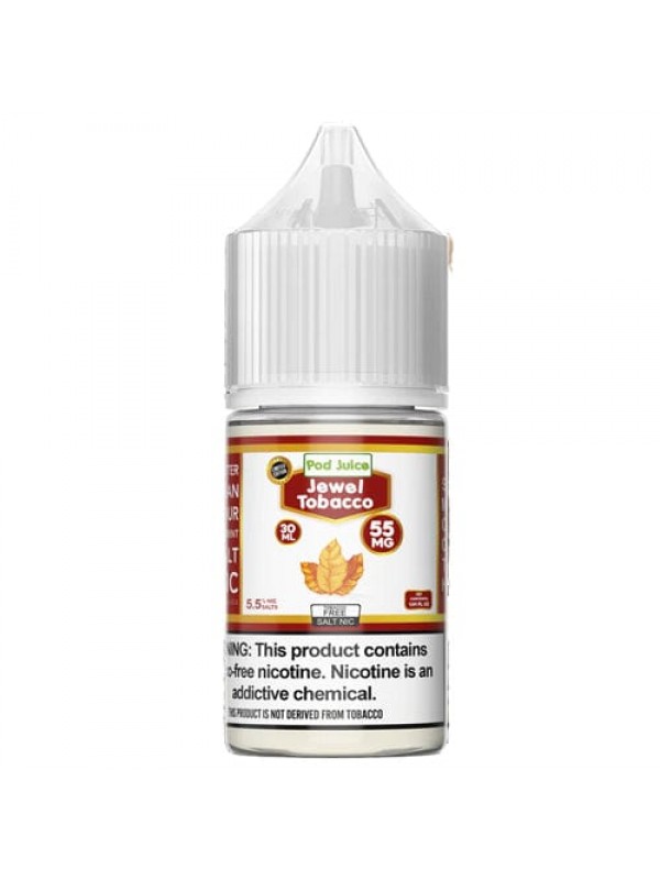 Pod Juice Jewel Tobacco TF 30ml Nic Salt Vape Juic...