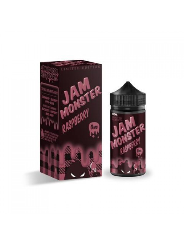 Jam Monster Limited Edition Raspberry 100ml Vape J...