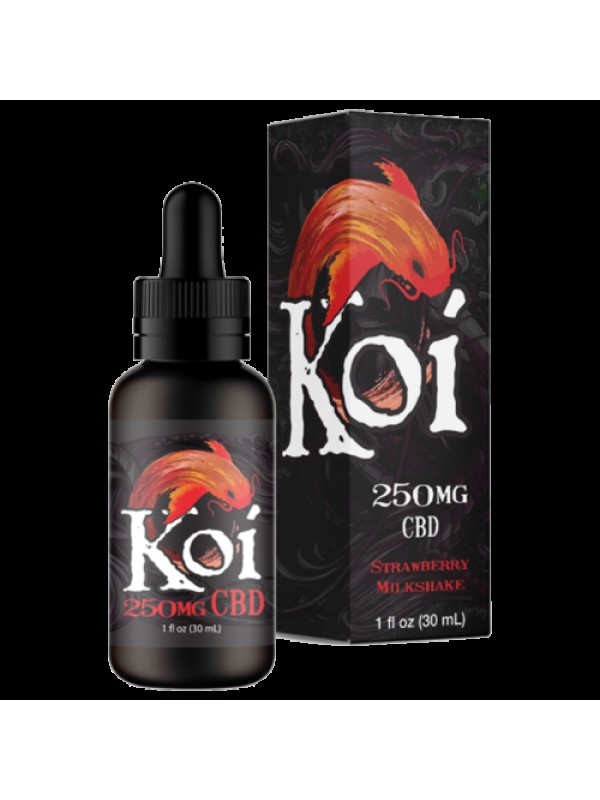 Strawberry Milkshake 30ml CBD Vape Juice - Koi