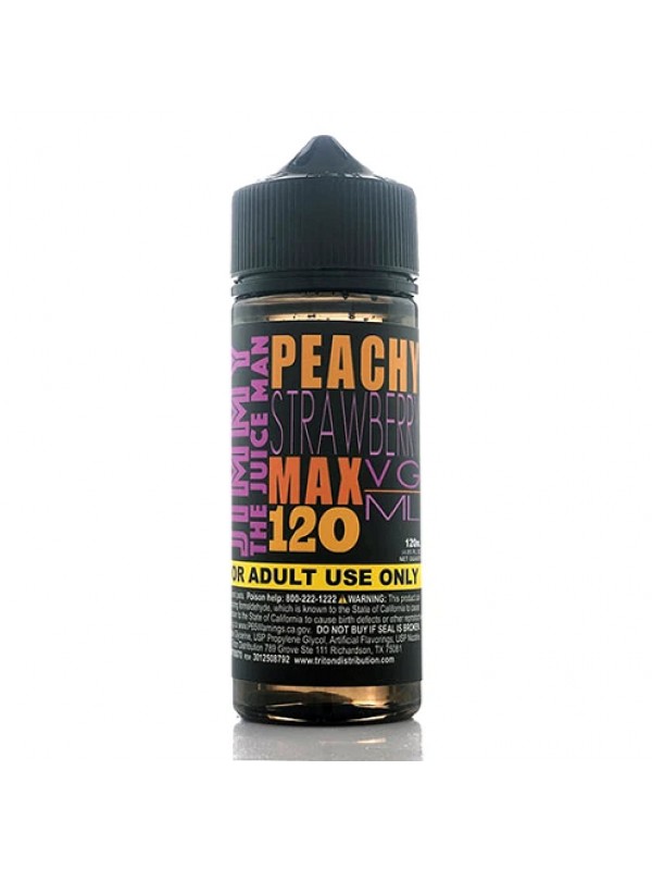 Jimmy the Juice Man Peachy Strawberry 120ml Vape Juice