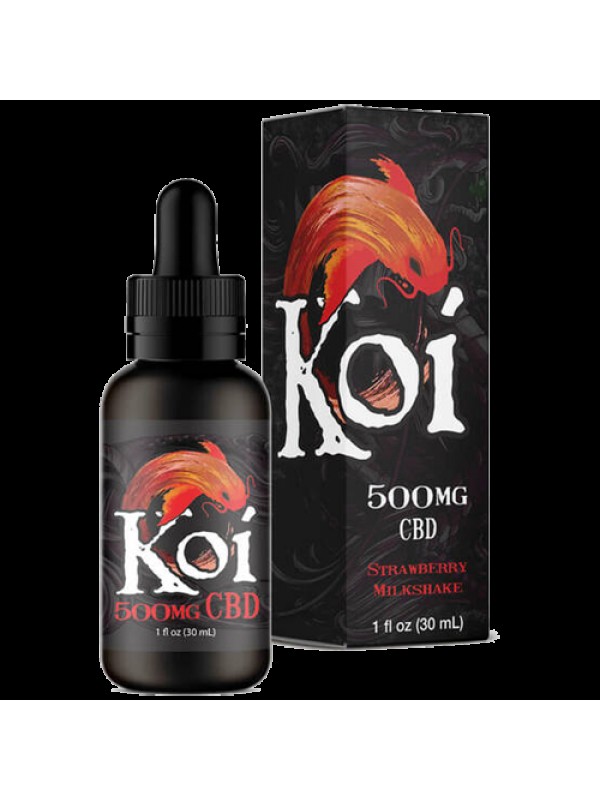 Strawberry Milkshake 30ml CBD Vape Juice - Koi