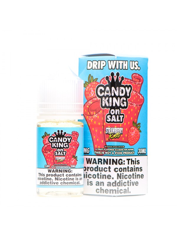 Candy King On Salt Strawberry Roll 30ml Salt Nic Vape Juice