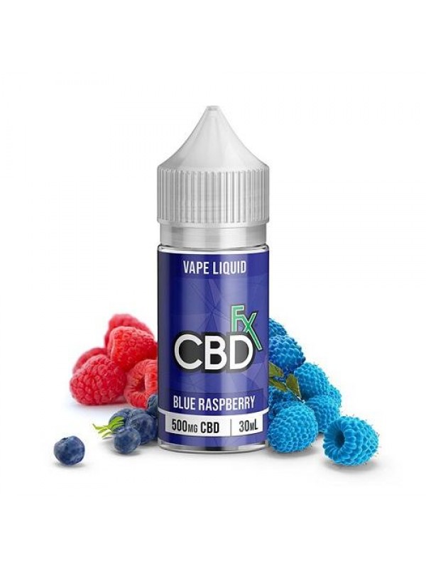 CBDfx Vape Series Blue Raspberry 30ml Vape Juice