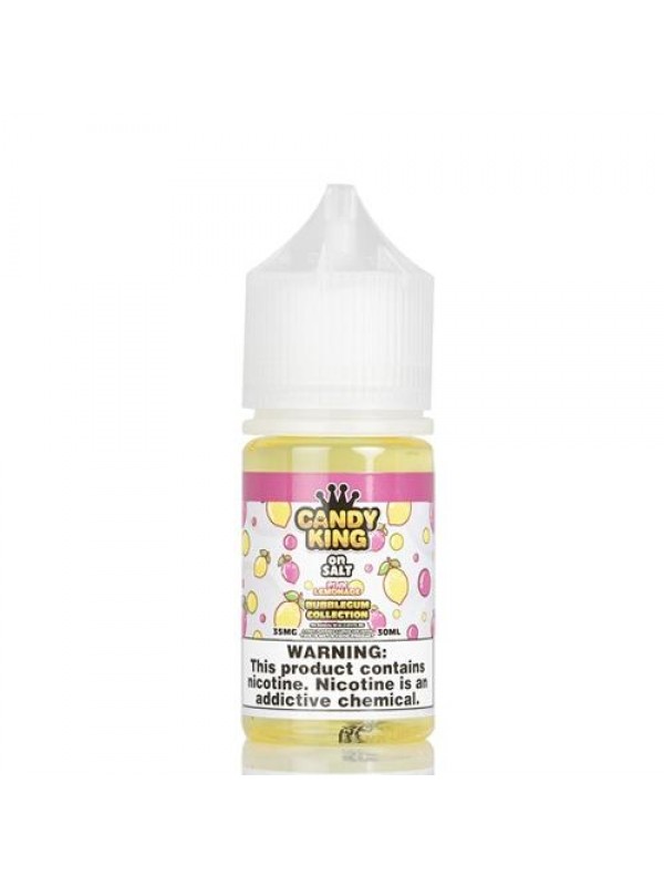 Candy King Bubblegum Salt Pink Lemonade 30ml Nic S...