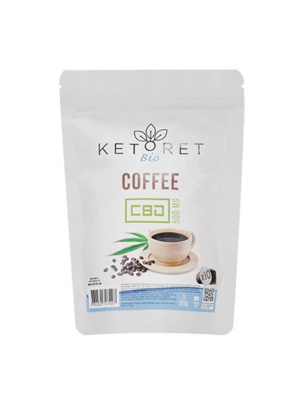 Ketoret Bio 500mg CBD Coffee Pods (10x Pack)