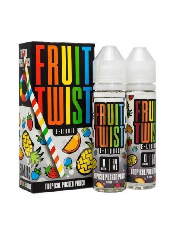 Fruit Twist Tropical Pucker Punch 120ml Vape Juice