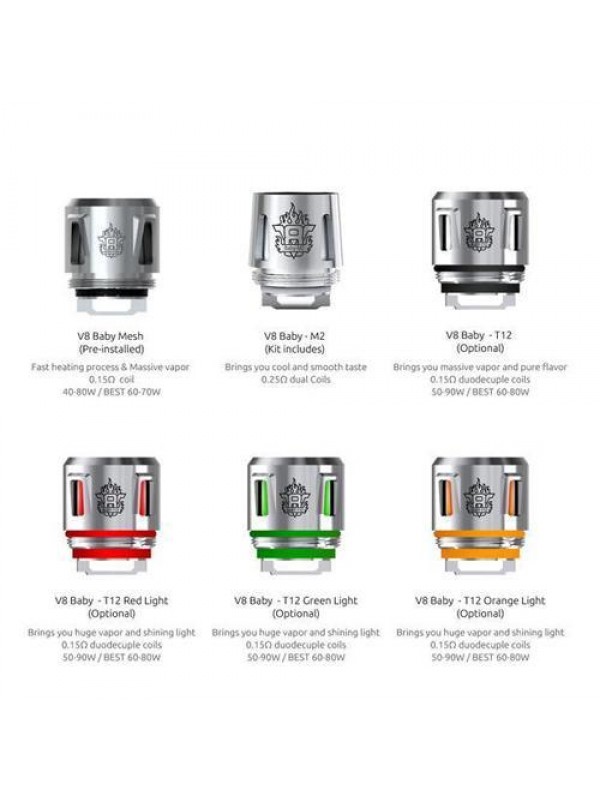 TFV8 Baby Coils (5pcs) - Smok