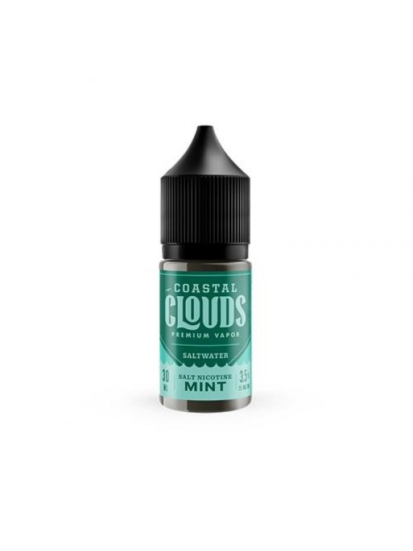 Coastal Clouds Saltwater Mint 30ml Nic Salt Vape J...