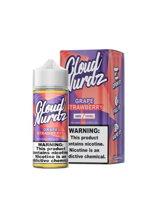 Cloud Nurdz Strawberry Grape 100ml Vape Juice