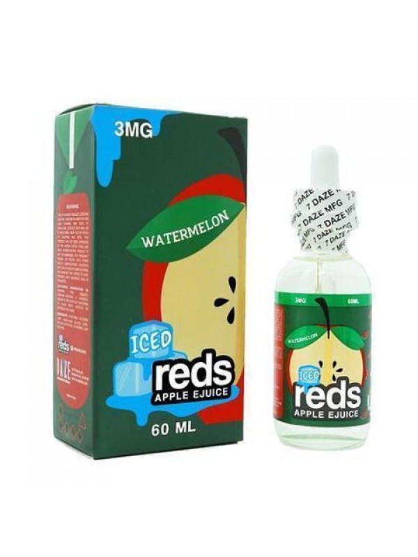 7 Daze Reds Apple EJuice - Watermelon ICED 60ml