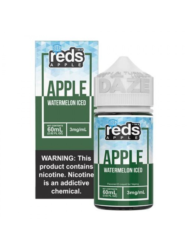 7 Daze Reds Apple EJuice - Watermelon ICED 60ml