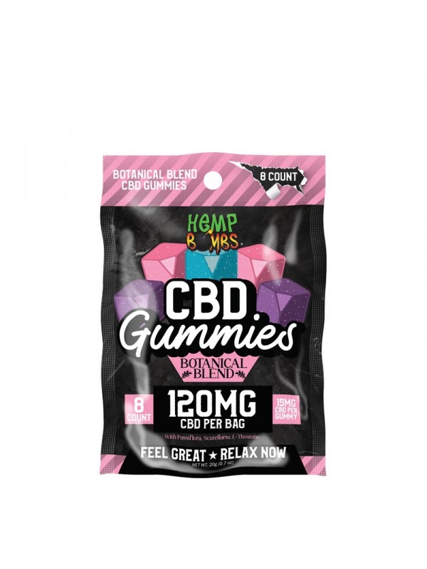 Hemp Bombs Botanical Blend CBD Gummies