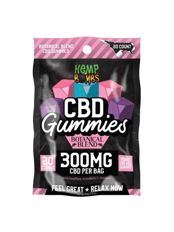 Hemp Bombs Botanical Blend CBD Gummies