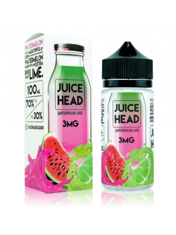 Juice Head Watermelon Lime 100ml Vape Juice