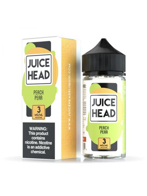 Juice Head Peach Pear 100ml Vape Juice