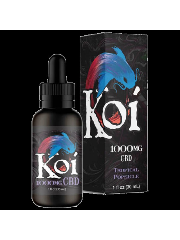 Tropical Popsicle 30ml CBD Vape Juice - Koi