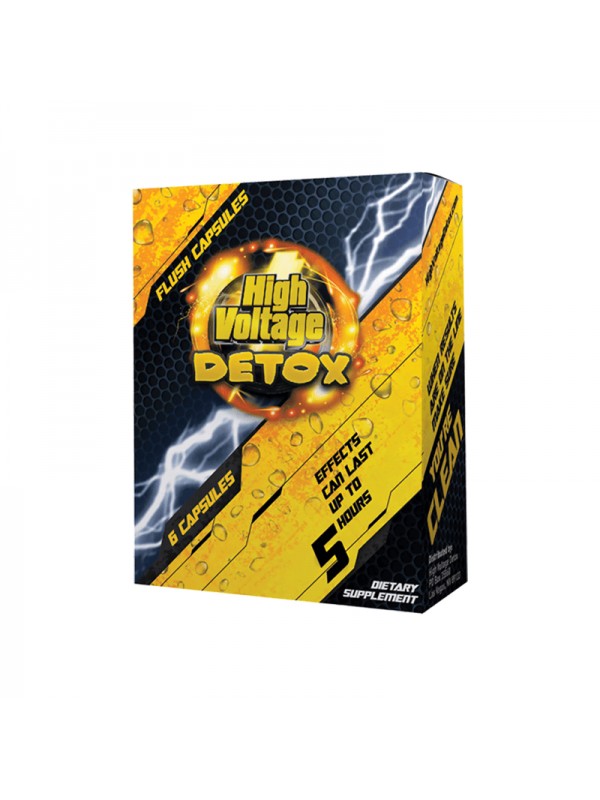 High Voltage Detox Fast Flush Capsules (6x Pack)
