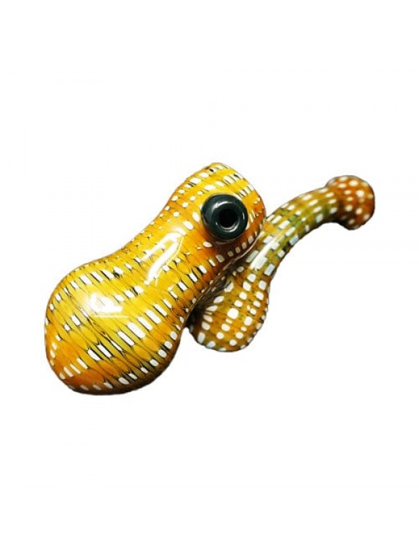 Heady Handmade Glass Bubbler w- "Octopus&quot...