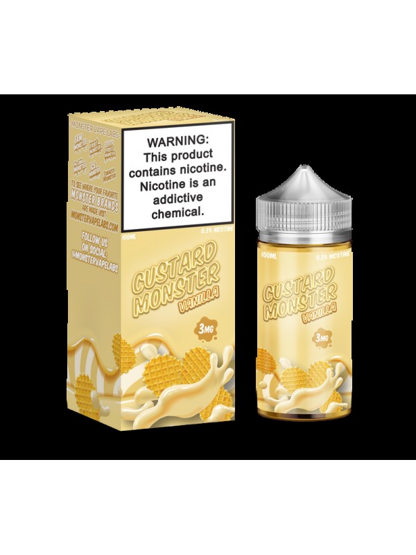 Custard Monster Vanilla Custard 100ml Vape Juice
