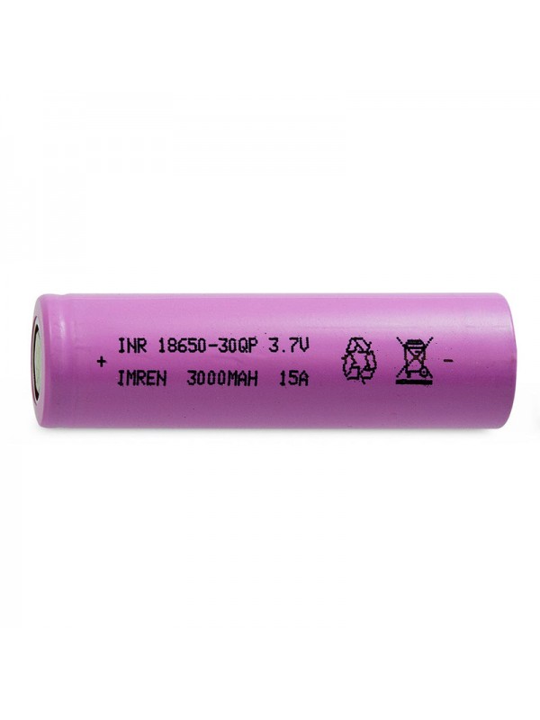 IMREN 30QP 18650 3000mAh 15A Battery (1x Pack)