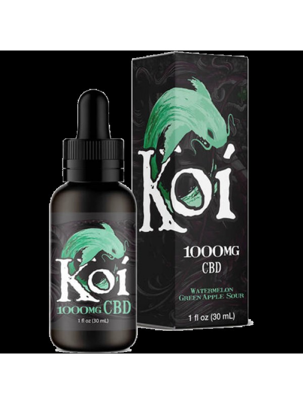 Green Sour Apple 30ml CBD Vape Juice - Koi