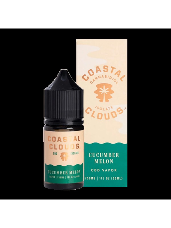 Cucumber Melon 30ml CBD Vape Juice - Coastal Cloud...