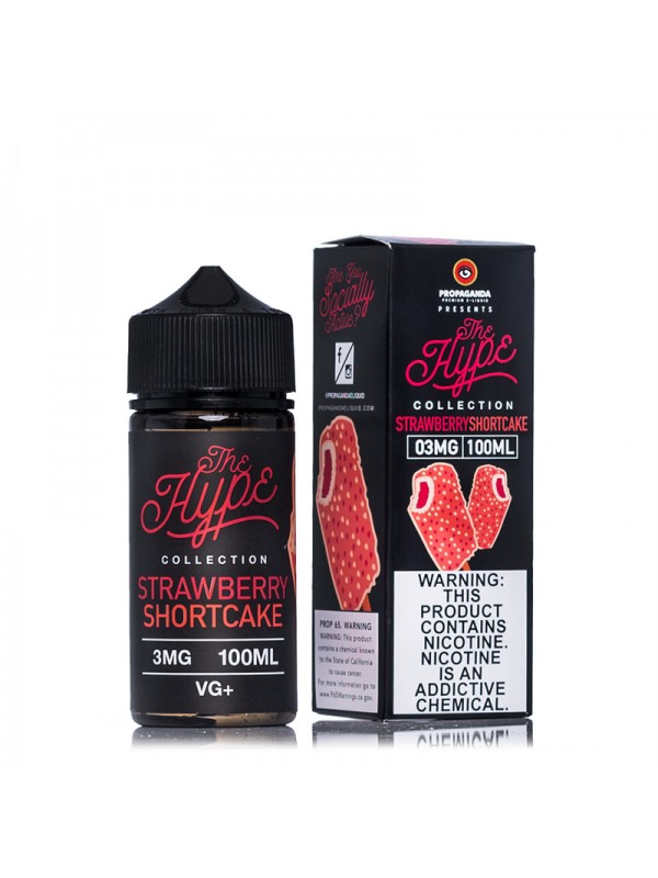 The Hype Strawberry Shortcake 100ml Vape Juice