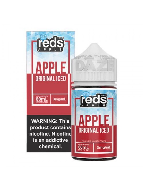 7 Daze Reds Apple EJuice - Apple & Apple ICED (60mL)