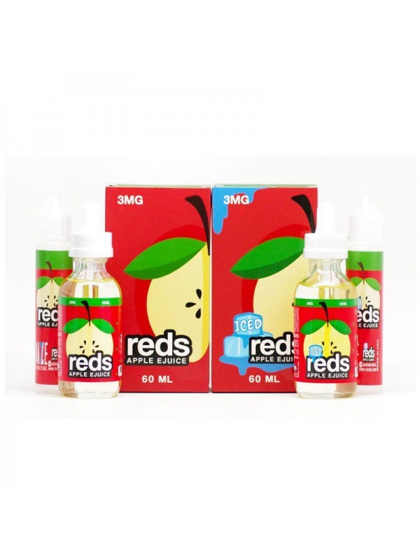 7 Daze Reds Apple EJuice - Apple & Apple ICED ...