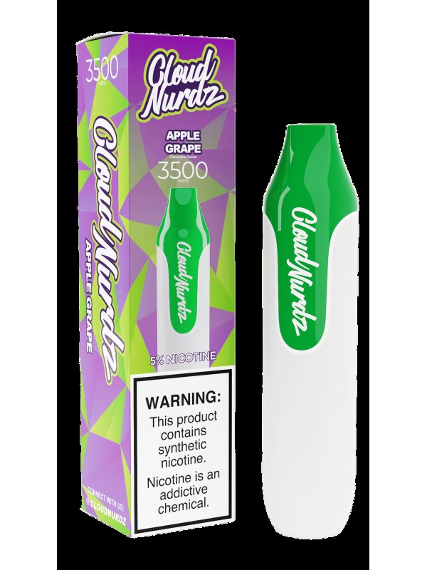 Cloud Nurdz Disposable Vape (2.5% / 5%, 3500 Puffs...