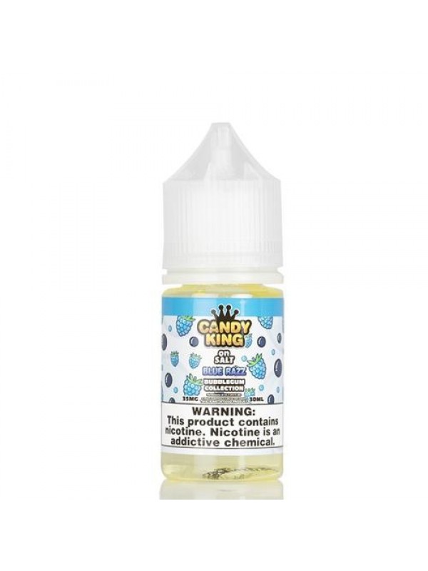 Candy King Bubblegum Salt Blue Razz 30ml Nic Salt ...
