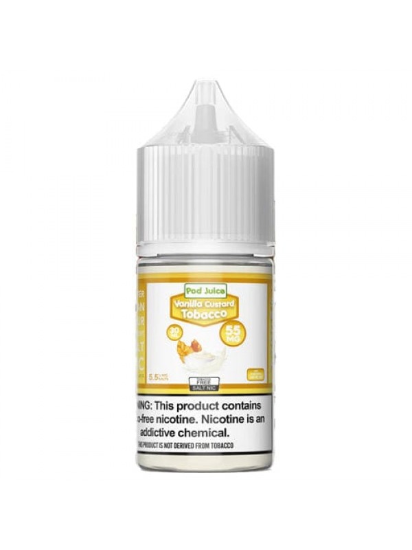Pod Juice Vanilla Custard Tobacco (VCT) TF 30ml Ni...