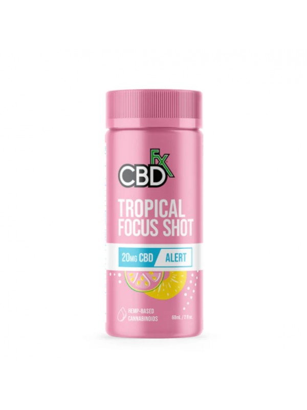 CBDfx 20mg CBD Focus Shots