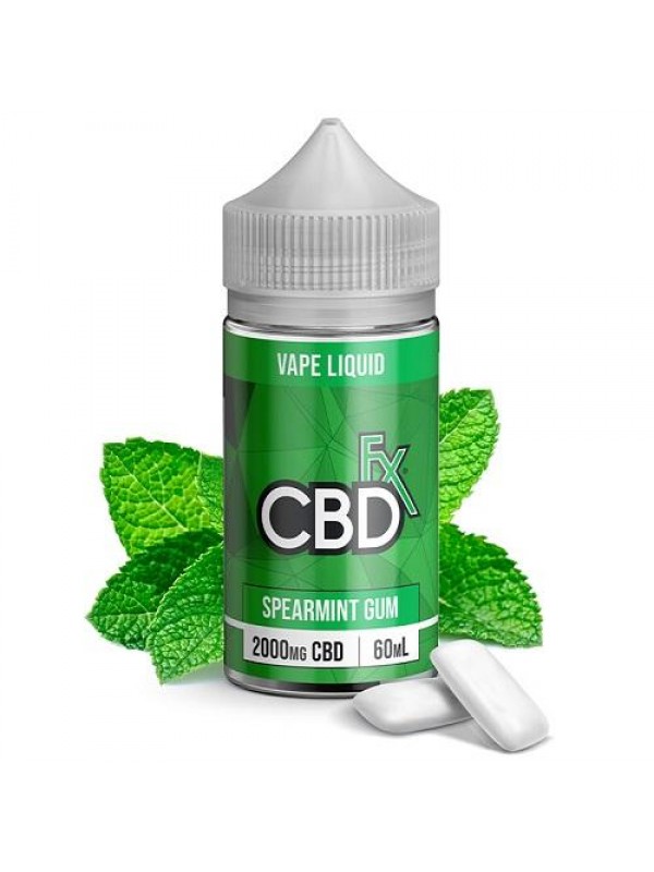 CBDfx Vape Series Spearmint Gum 60ml Vape Juice