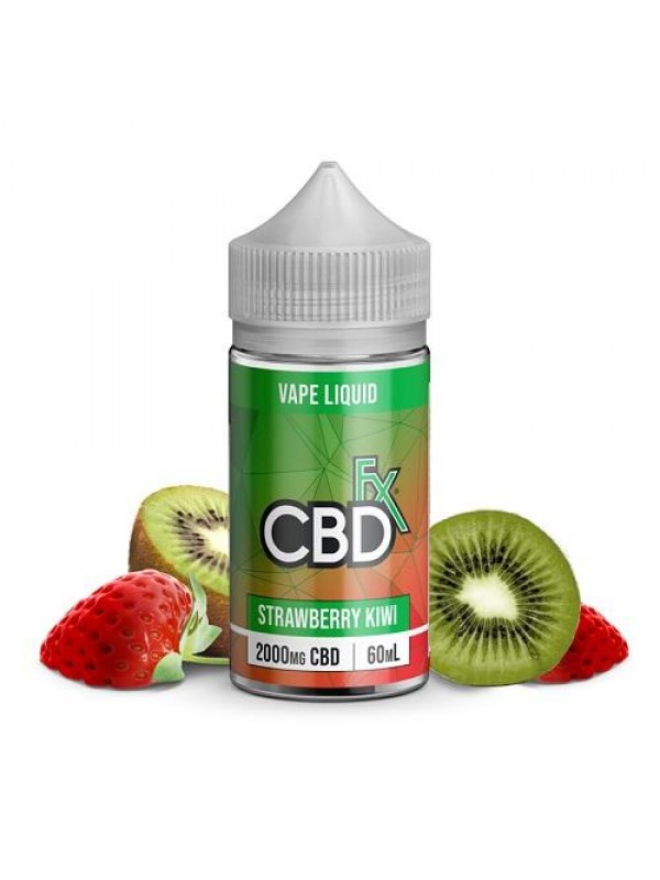CBDfx Vape Series Strawberry Kiwi 60ml Vape Juice