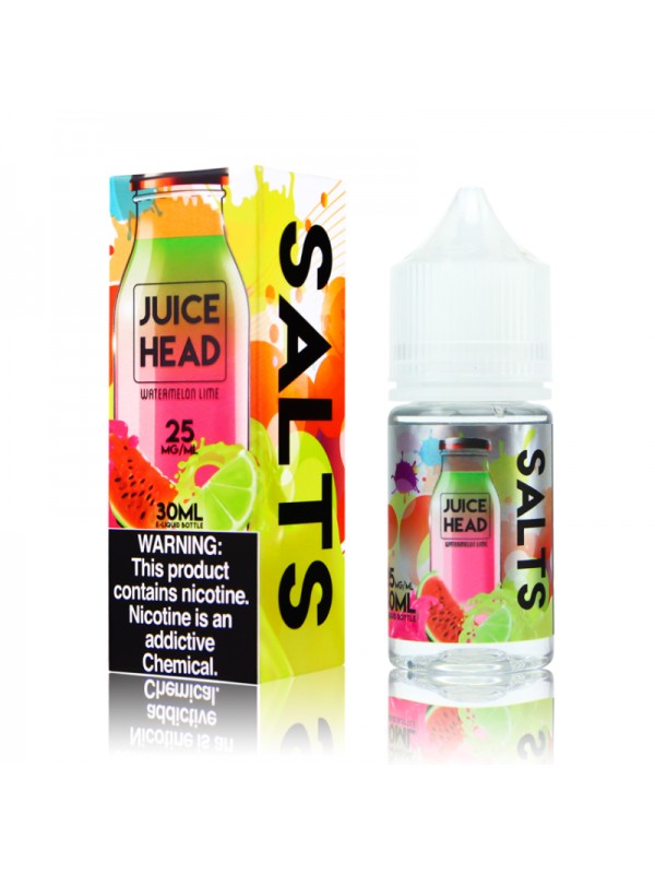 Juice Head Salts Watermelon Lime 30ml Nic Salt Vap...