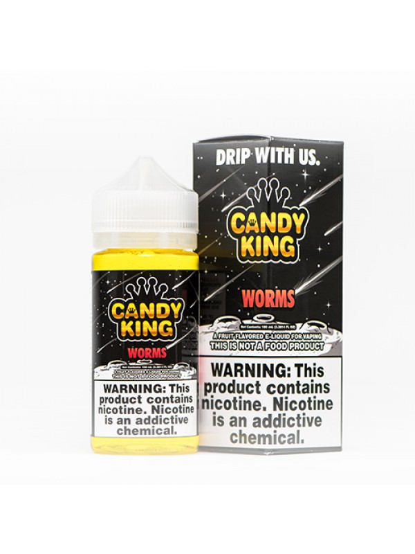 Candy King - Sour Worms (100ML)