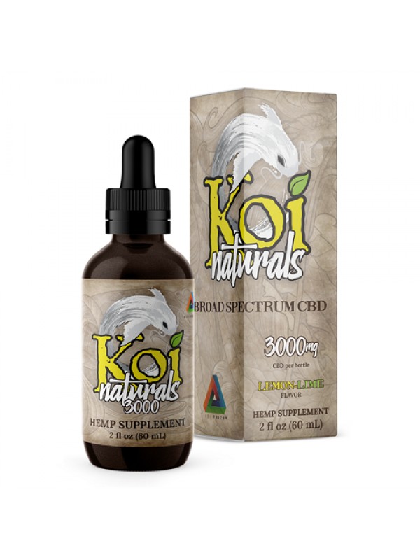Koi Naturals Lemon-Lime 60ml CBD Tincture