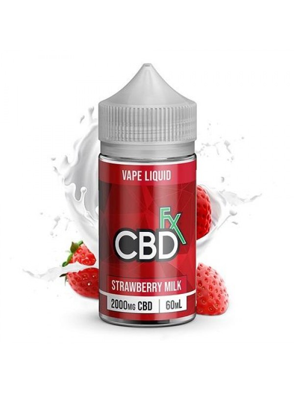 CBDfx Vape Series Strawberry Milk 60ml Vape Juice
