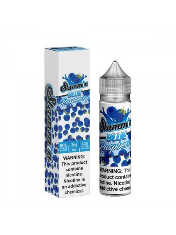 Slammin Blue Raspberry 60ml Vape Juice