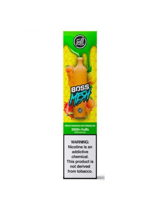 Puff Labs Boss Mesh TF Disposable Vape