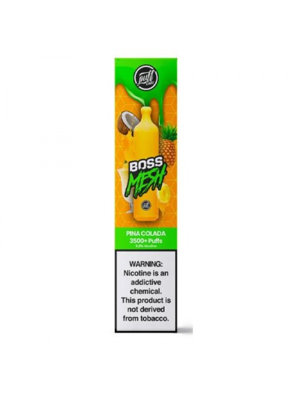 Puff Labs Boss Mesh TF Disposable Vape