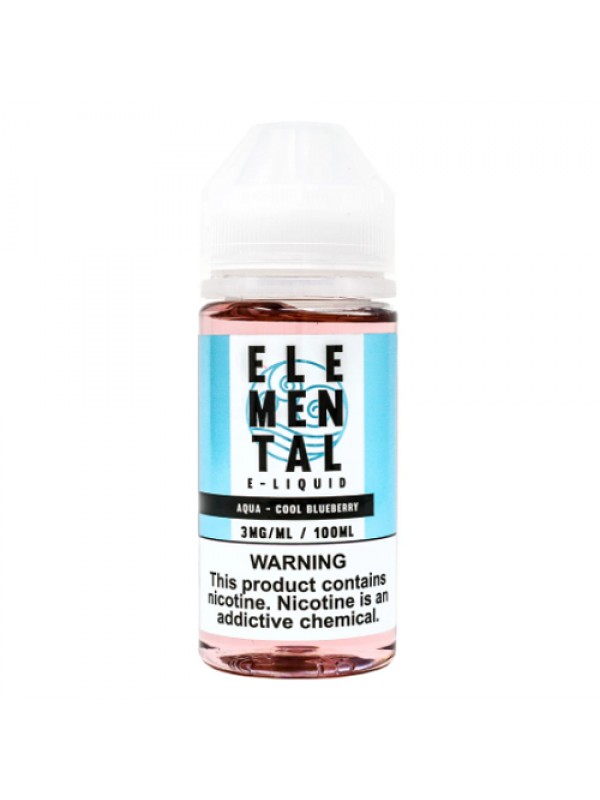 Elemental E-Liquid Aqua 100ml Vape Juice