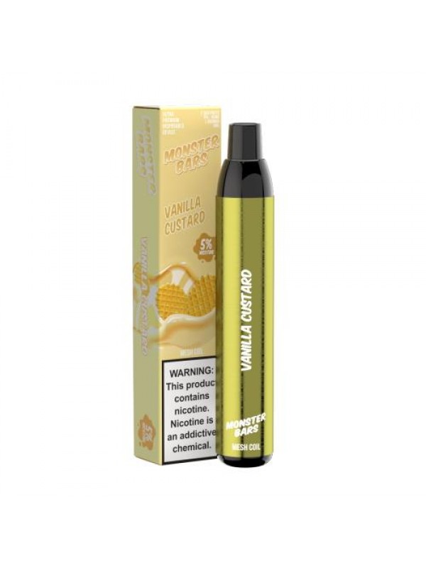 Monster Bars Disposable Vape -  Smooth Tobacco