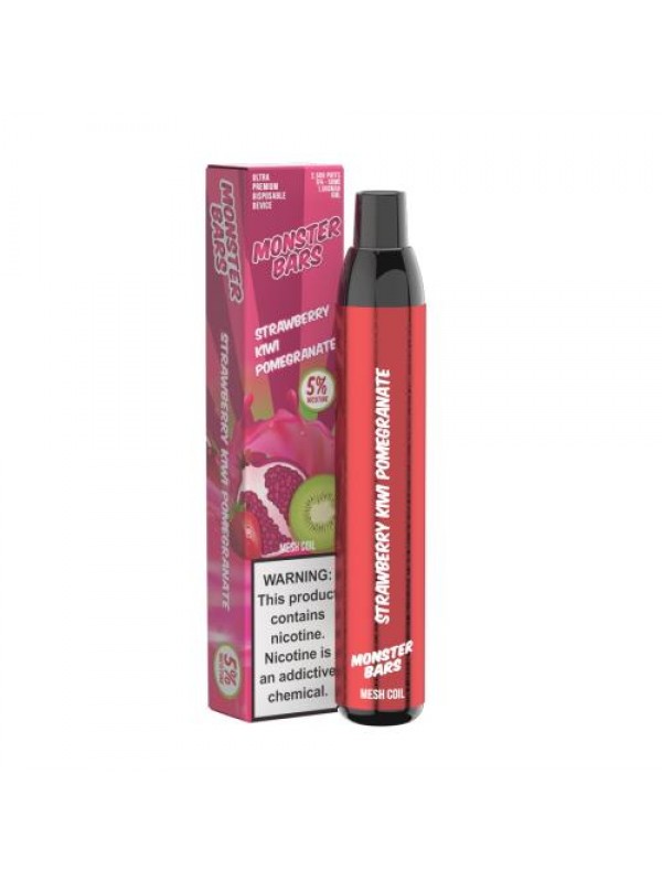 Monster Bars Disposable Vape -  Smooth Tobacco