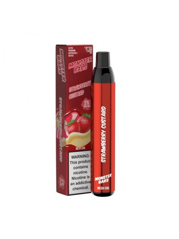 Monster Bars Disposable Vape -  Smooth Tobacco